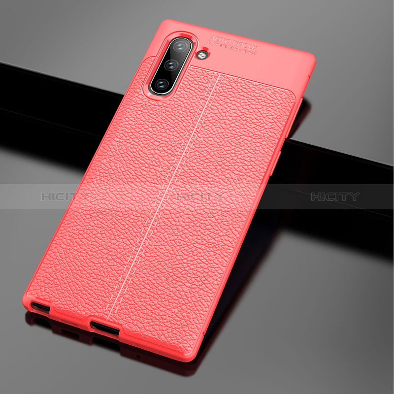 Custodia Silicone Morbida In Pelle Cover WL1 per Samsung Galaxy Note 10 5G