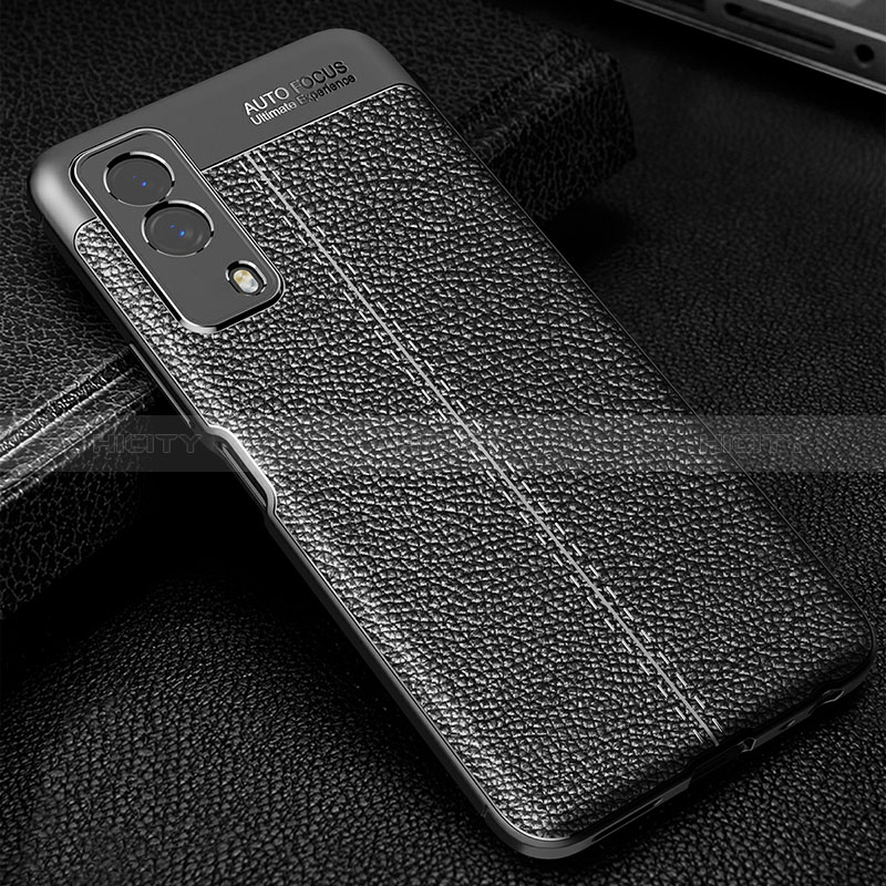 Custodia Silicone Morbida In Pelle Cover WL1 per Vivo Y53s t2 Nero