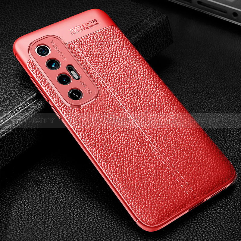 Custodia Silicone Morbida In Pelle Cover WL1 per Xiaomi Mi 10S 5G