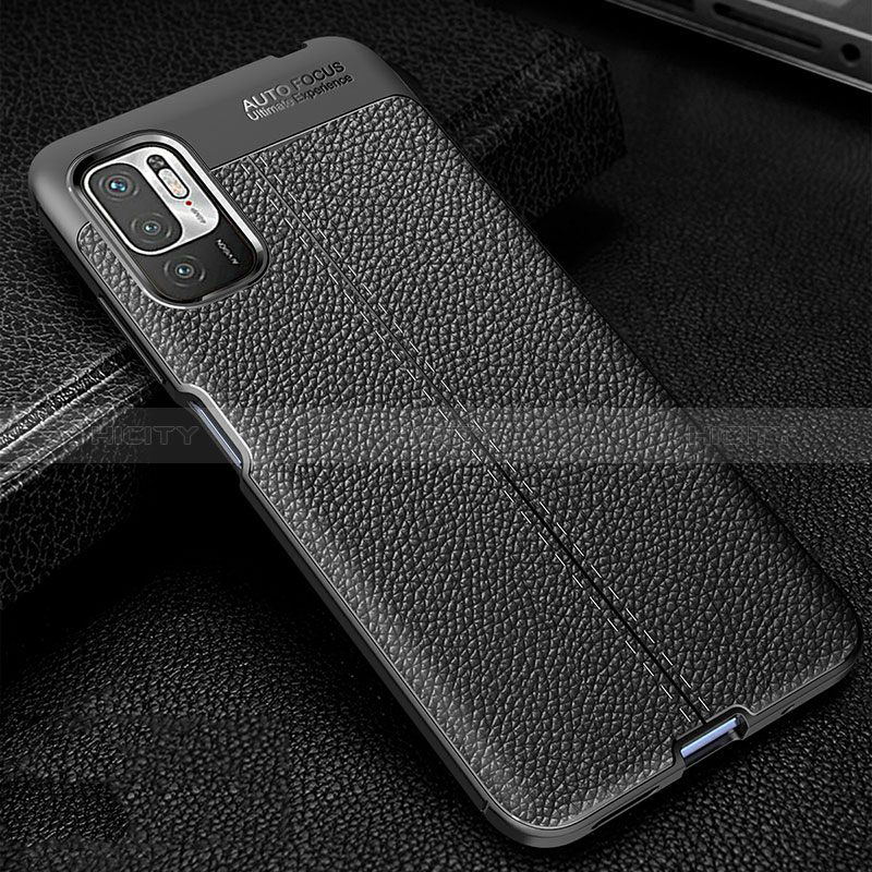 Custodia Silicone Morbida In Pelle Cover WL1 per Xiaomi POCO M3 Pro 5G