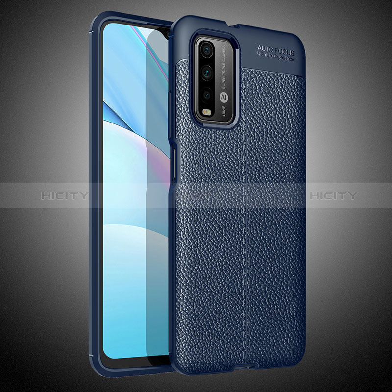 Custodia Silicone Morbida In Pelle Cover WL1 per Xiaomi Redmi 9 Power