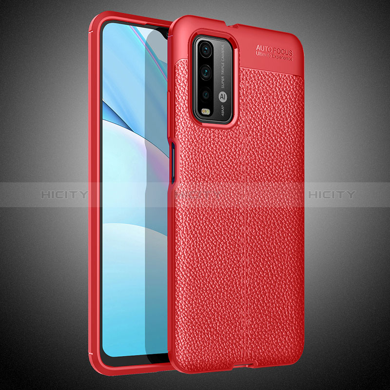 Custodia Silicone Morbida In Pelle Cover WL1 per Xiaomi Redmi 9 Power