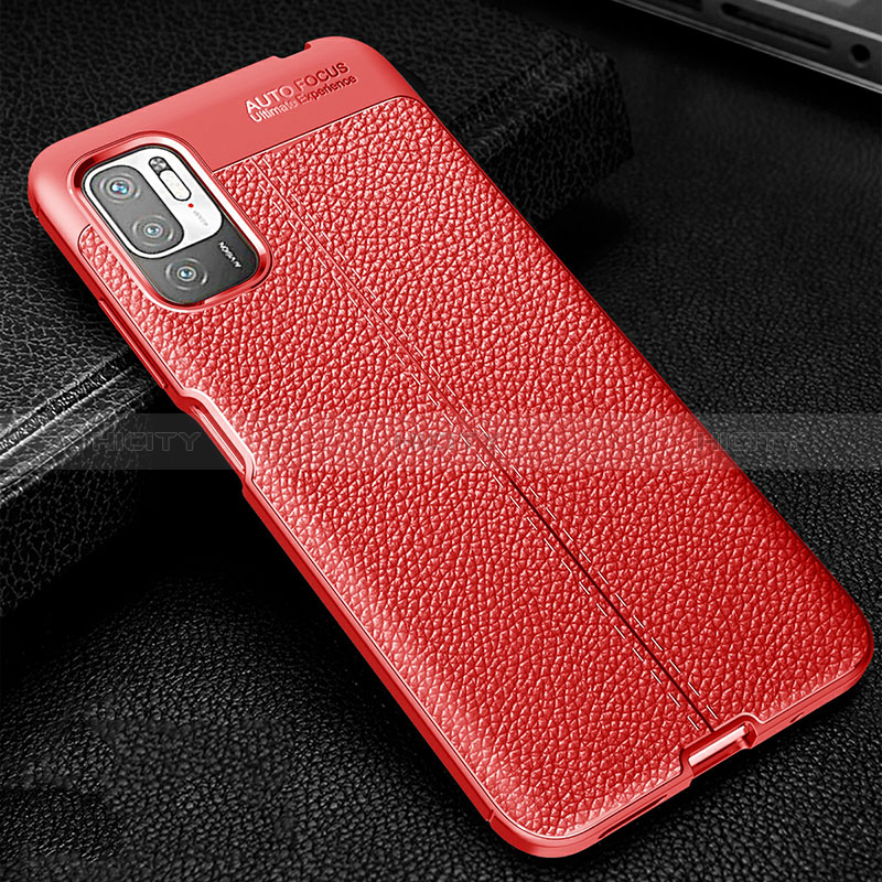 Custodia Silicone Morbida In Pelle Cover WL1 per Xiaomi Redmi Note 10 5G