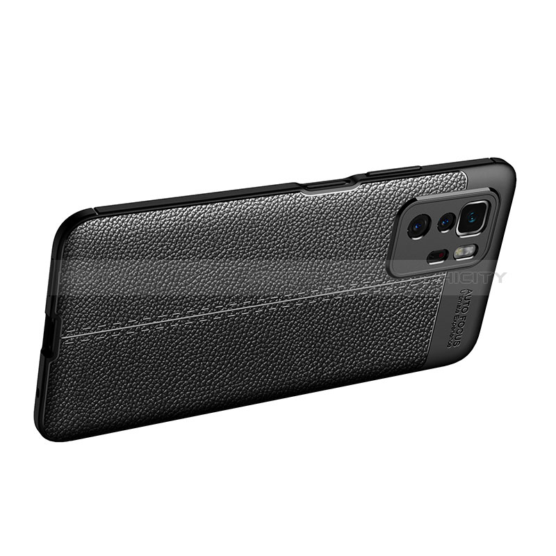 Custodia Silicone Morbida In Pelle Cover WL1 per Xiaomi Redmi Note 10 Pro 5G