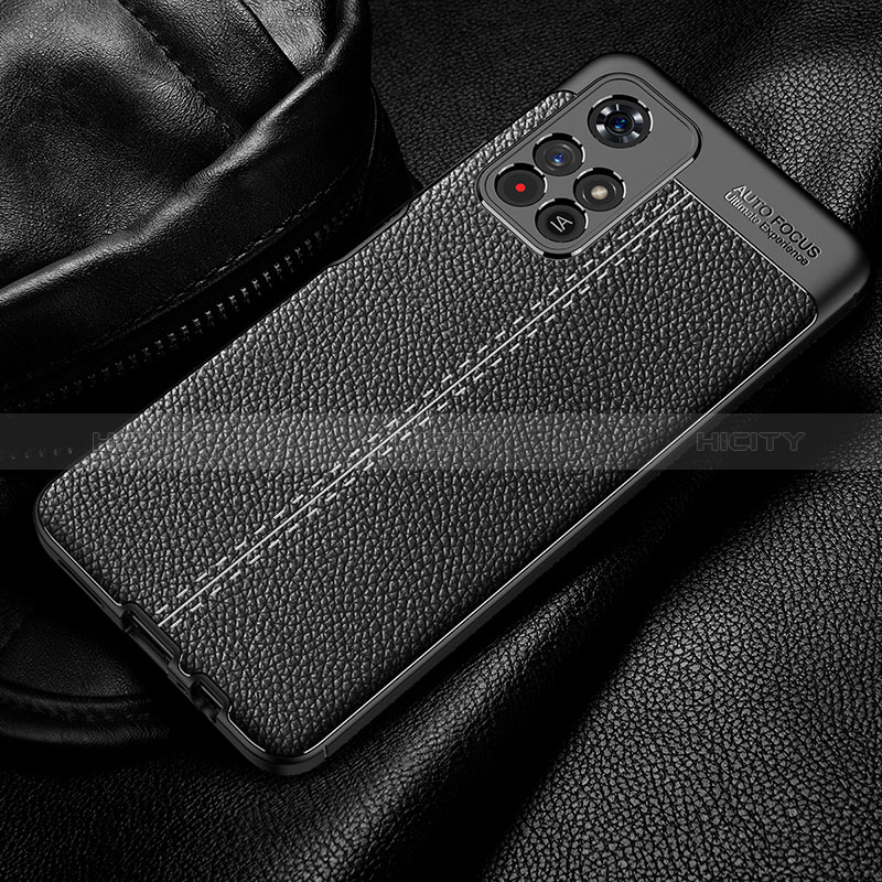 Custodia Silicone Morbida In Pelle Cover WL1 per Xiaomi Redmi Note 11S 5G
