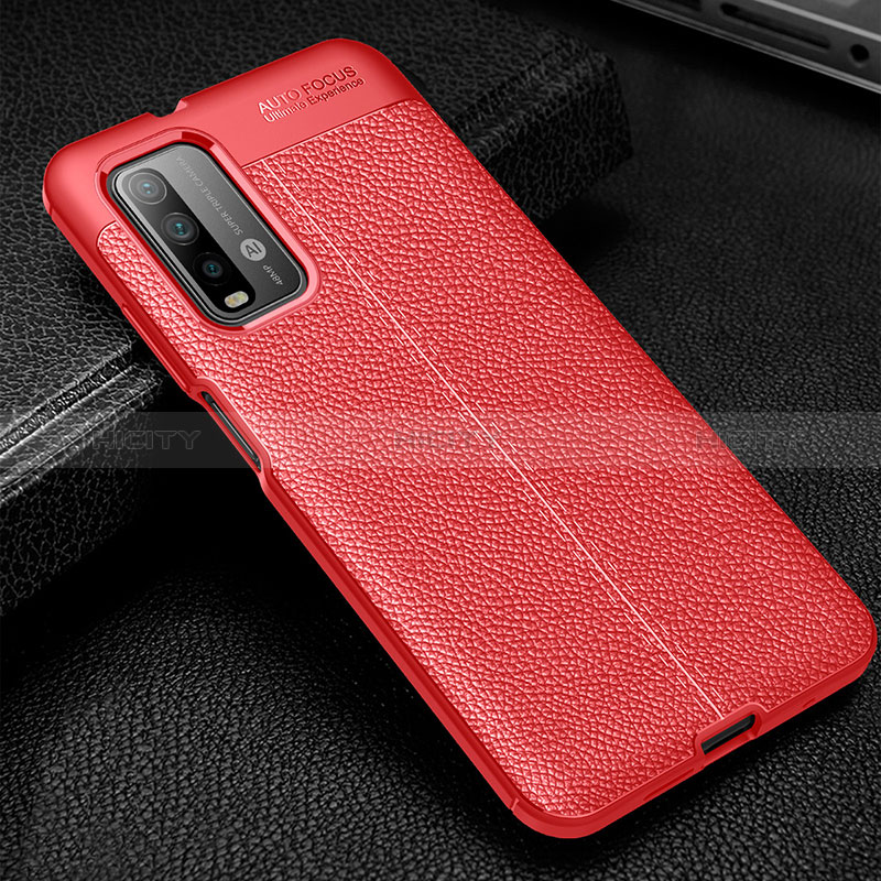 Custodia Silicone Morbida In Pelle Cover WL1 per Xiaomi Redmi Note 9 4G