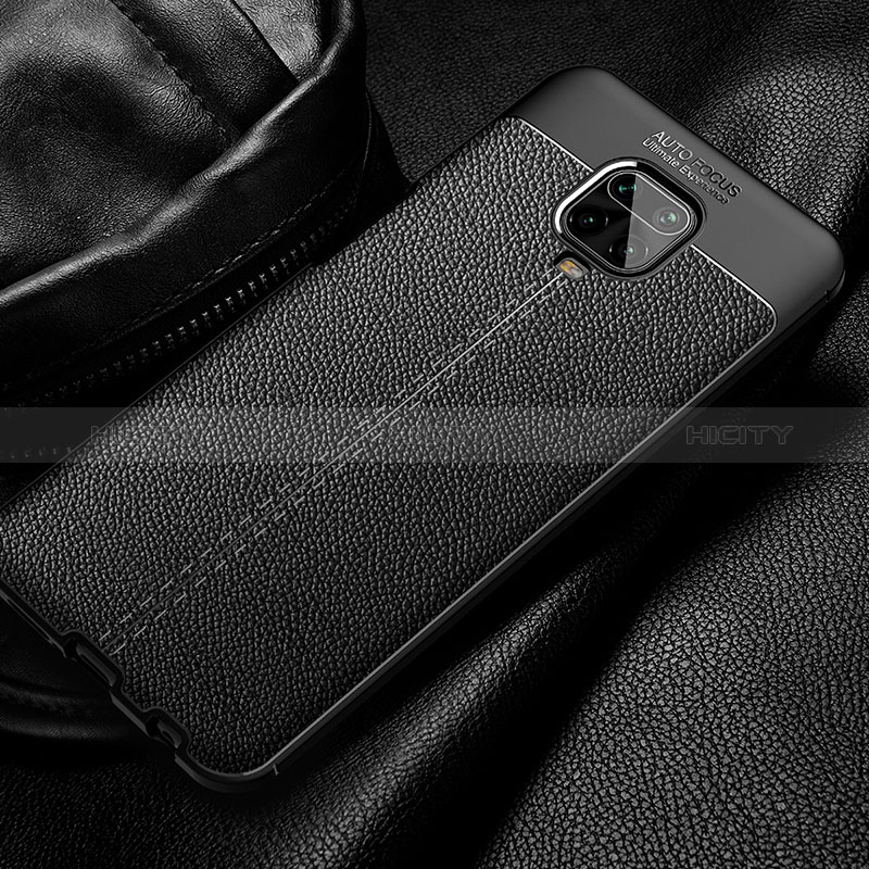 Custodia Silicone Morbida In Pelle Cover WL1 per Xiaomi Redmi Note 9 Pro