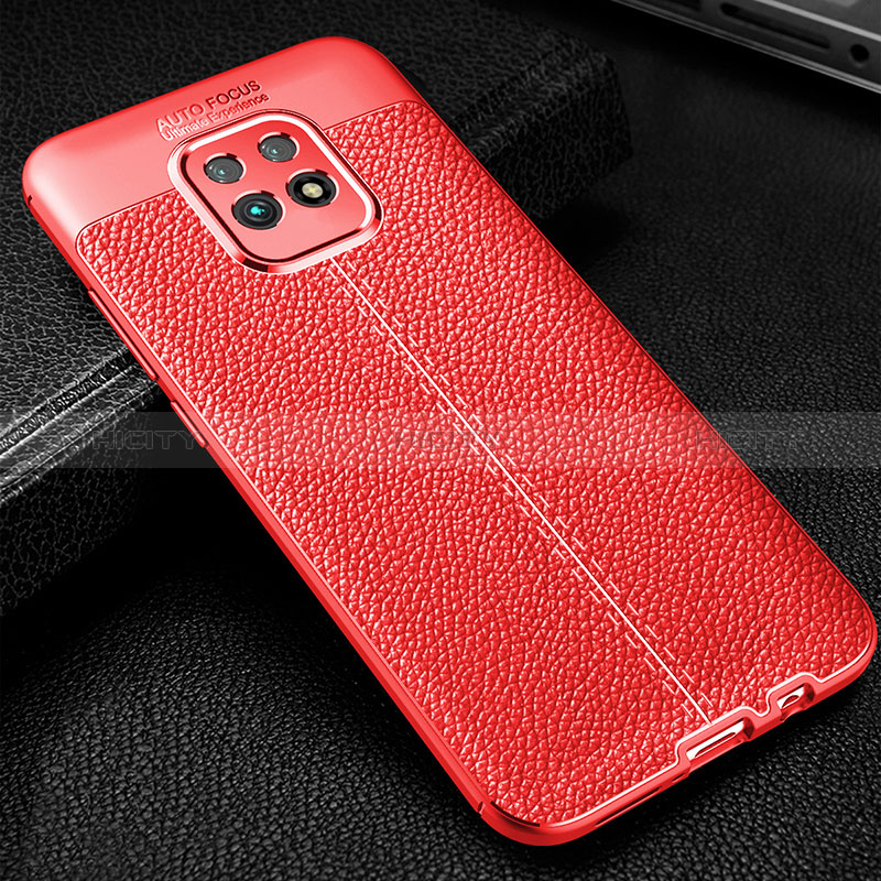 Custodia Silicone Morbida In Pelle Cover WL2 per Xiaomi Redmi 10X Pro 5G