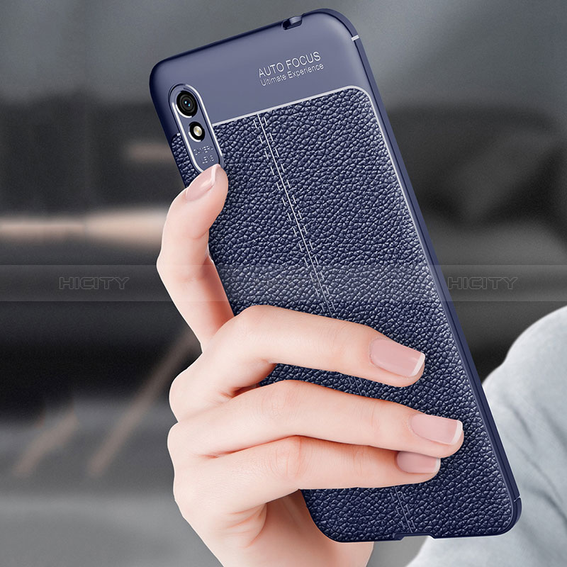 Custodia Silicone Morbida In Pelle Cover WL2 per Xiaomi Redmi 9i