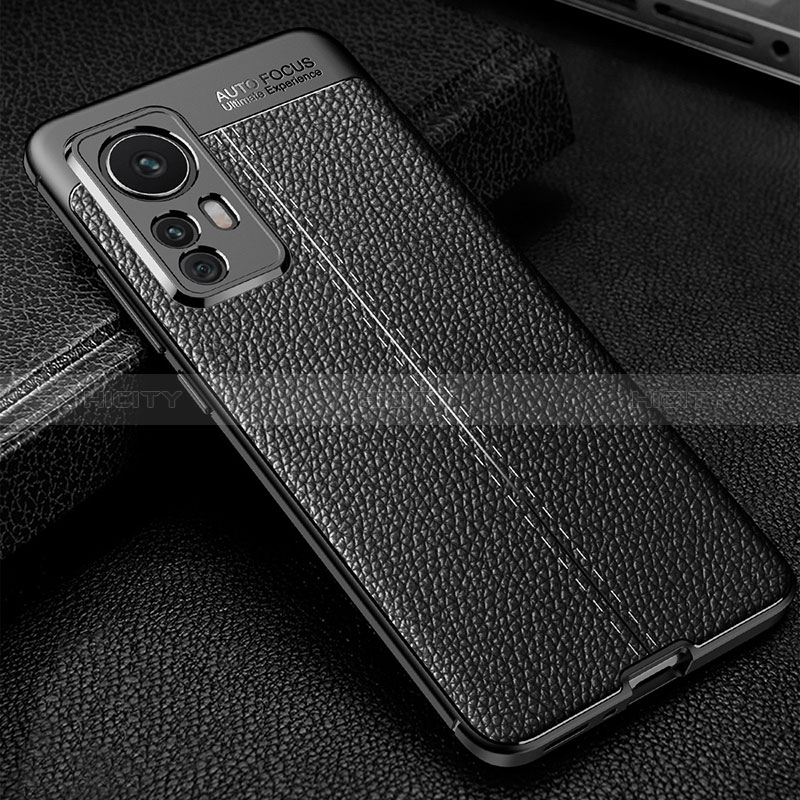 Custodia Silicone Morbida In Pelle Cover WL2 per Xiaomi Redmi K50 Ultra 5G Nero