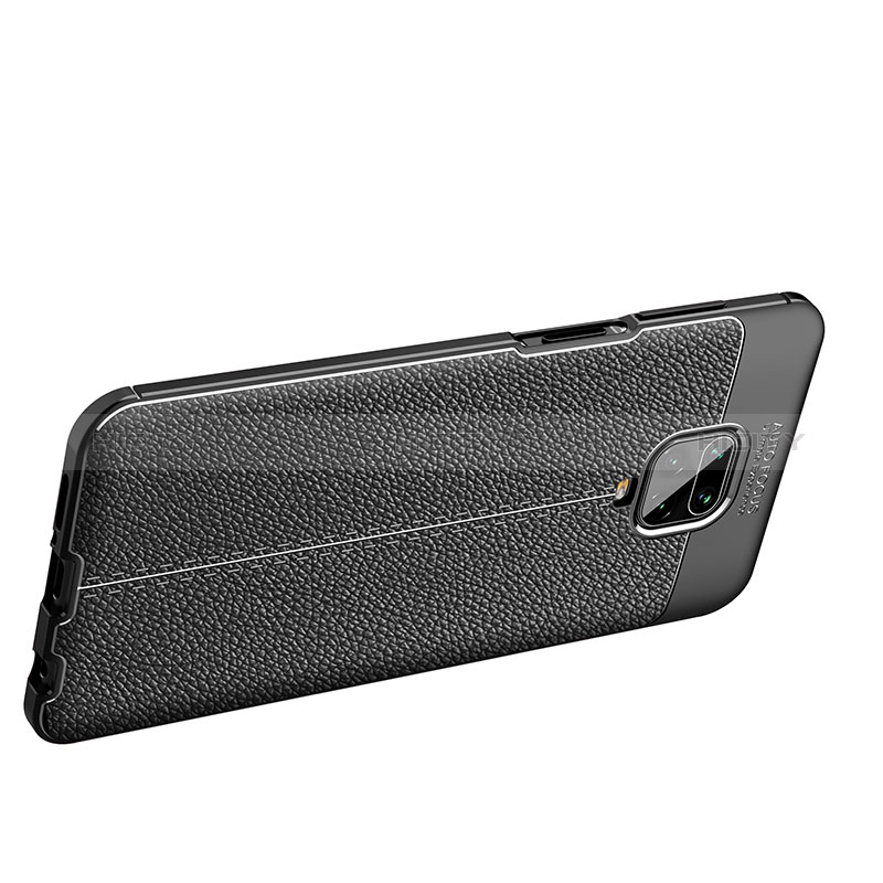 Custodia Silicone Morbida In Pelle Cover WL2 per Xiaomi Redmi Note 9 Pro