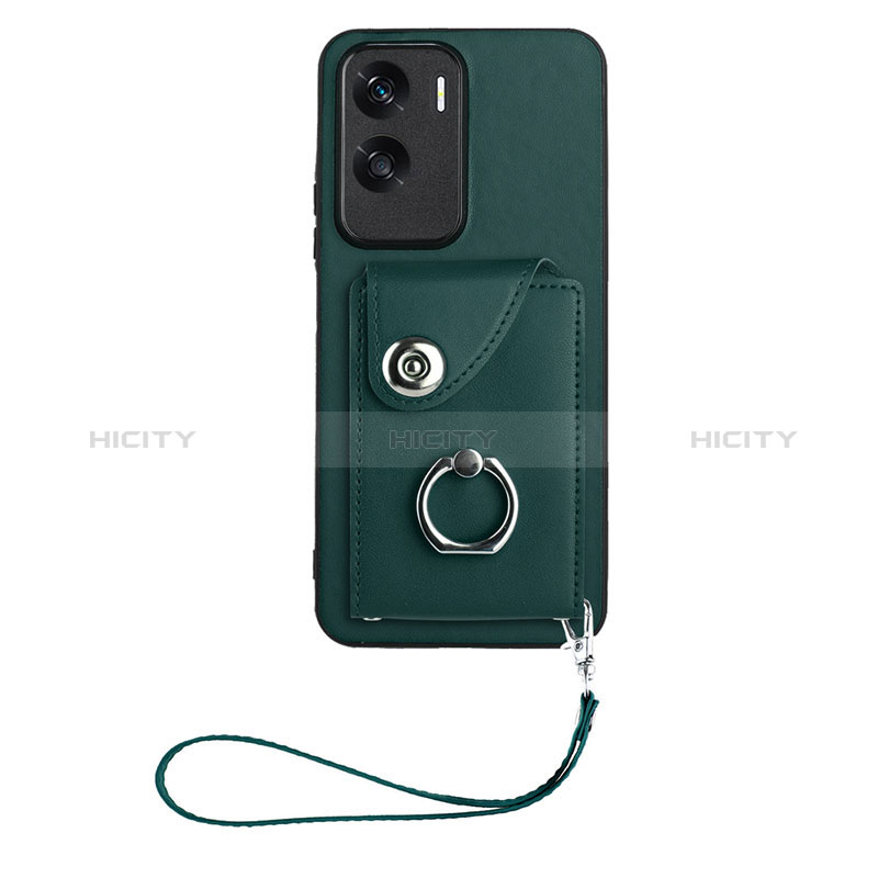 Custodia Silicone Morbida In Pelle Cover XK1 per Huawei Honor 90 Lite 5G Verde