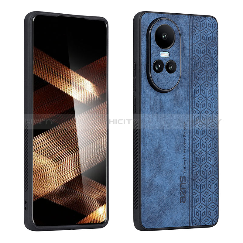 Custodia Silicone Morbida In Pelle Cover YZ1 per Oppo Reno10 Pro 5G