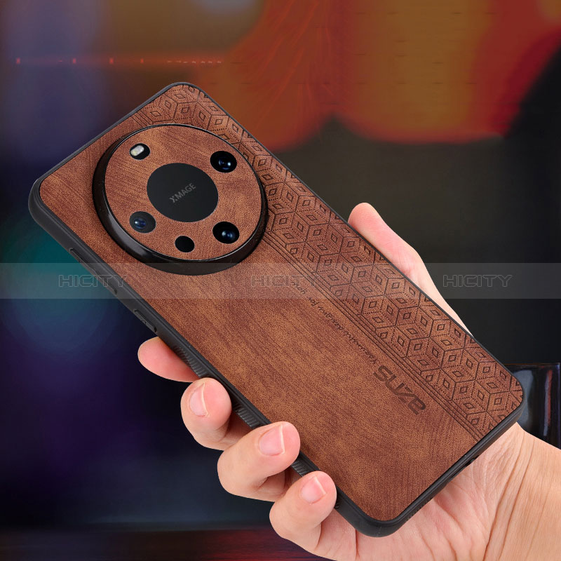 Custodia Silicone Morbida In Pelle Cover YZ2 per Huawei Mate 60