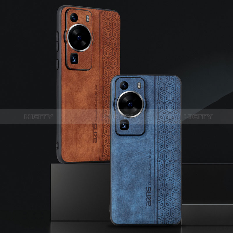 Custodia Silicone Morbida In Pelle Cover YZ2 per Huawei P60 Pro