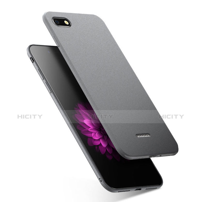 Custodia Silicone Morbida Lucido per Xiaomi Redmi 6A Grigio