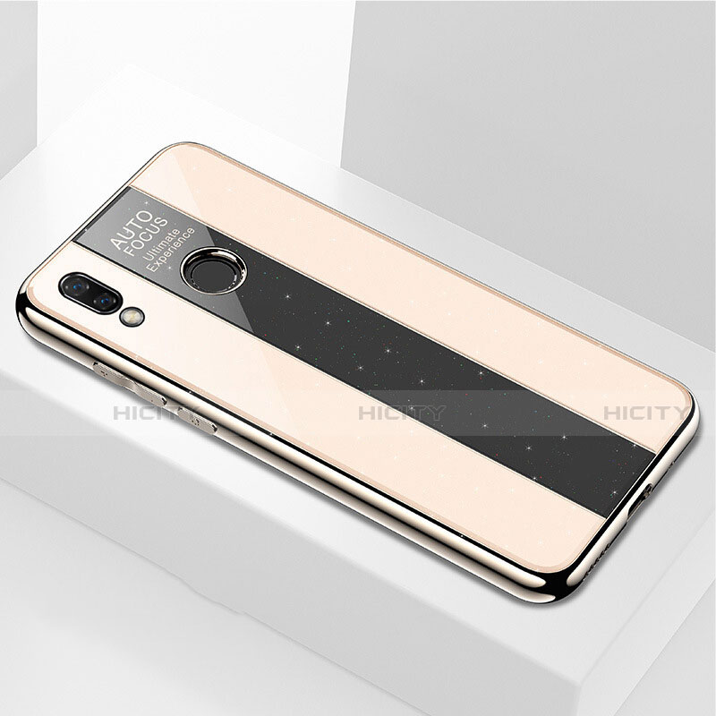 Custodia Silicone Specchio Laterale Cover M01 per Huawei P Smart+ Plus