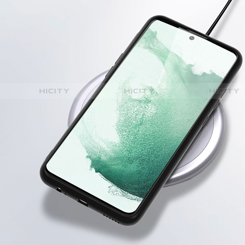 Custodia Silicone Specchio Laterale Cover M01 per Samsung Galaxy S22 5G