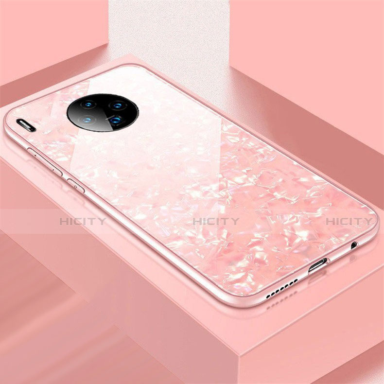 Custodia Silicone Specchio Laterale Cover M02 per Huawei Mate 30 Pro