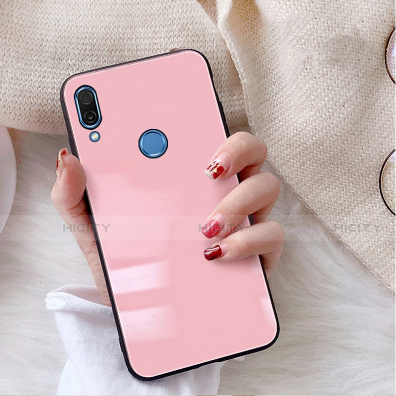 Custodia Silicone Specchio Laterale Cover M02 per Huawei Nova 3e