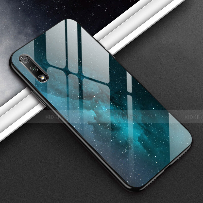 Custodia Silicone Specchio Laterale Cover M02 per Huawei Y9 Prime (2019)