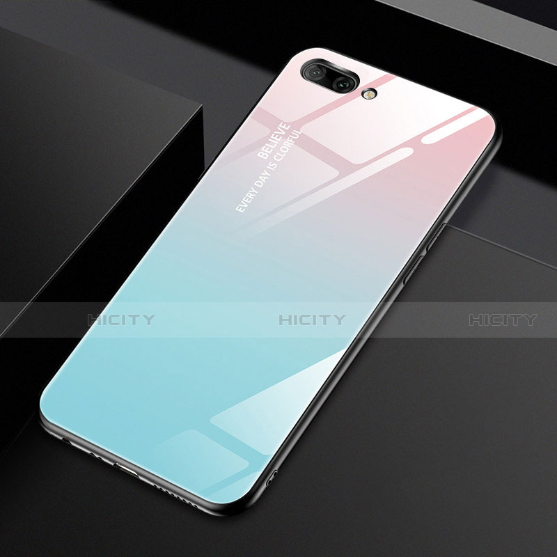 Custodia Silicone Specchio Laterale Cover M02 per Oppo A5