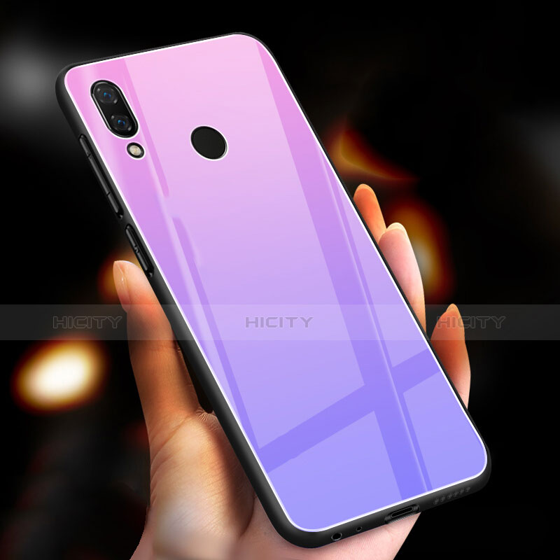 Custodia Silicone Specchio Laterale Cover M03 per Huawei Honor 10 Lite