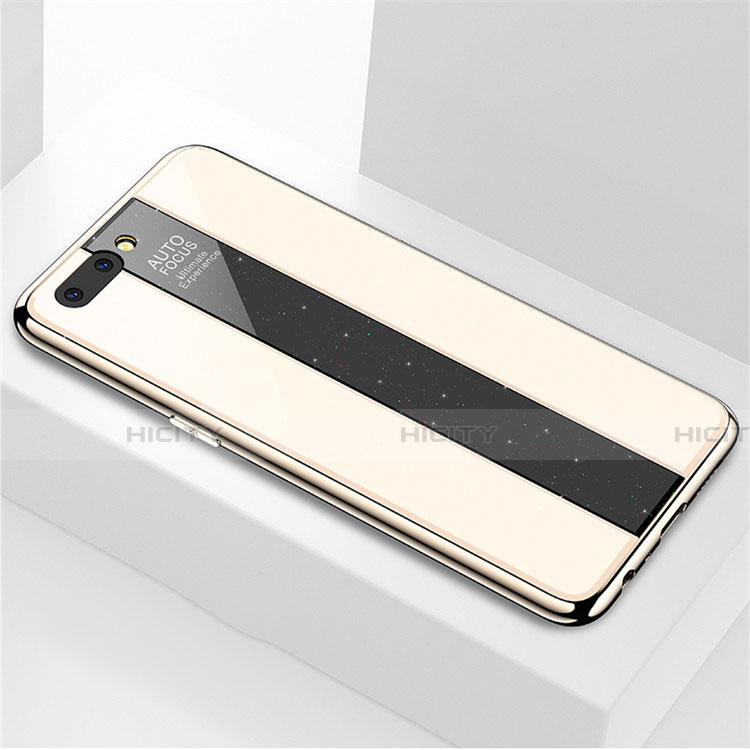 Custodia Silicone Specchio Laterale Cover M03 per Oppo AX5