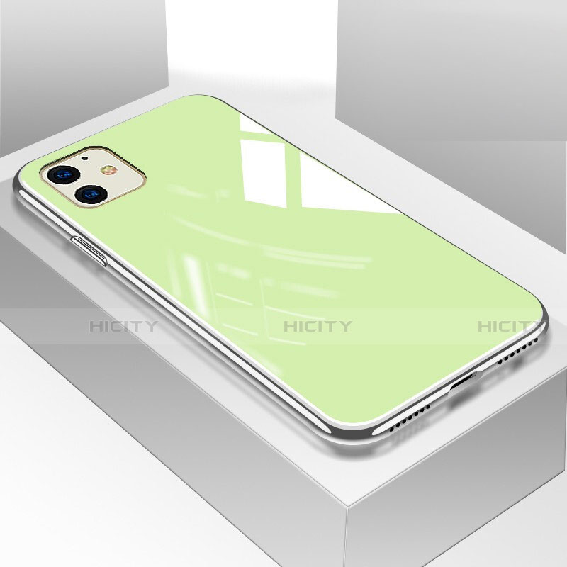 Custodia Silicone Specchio Laterale Cover per Apple iPhone 11