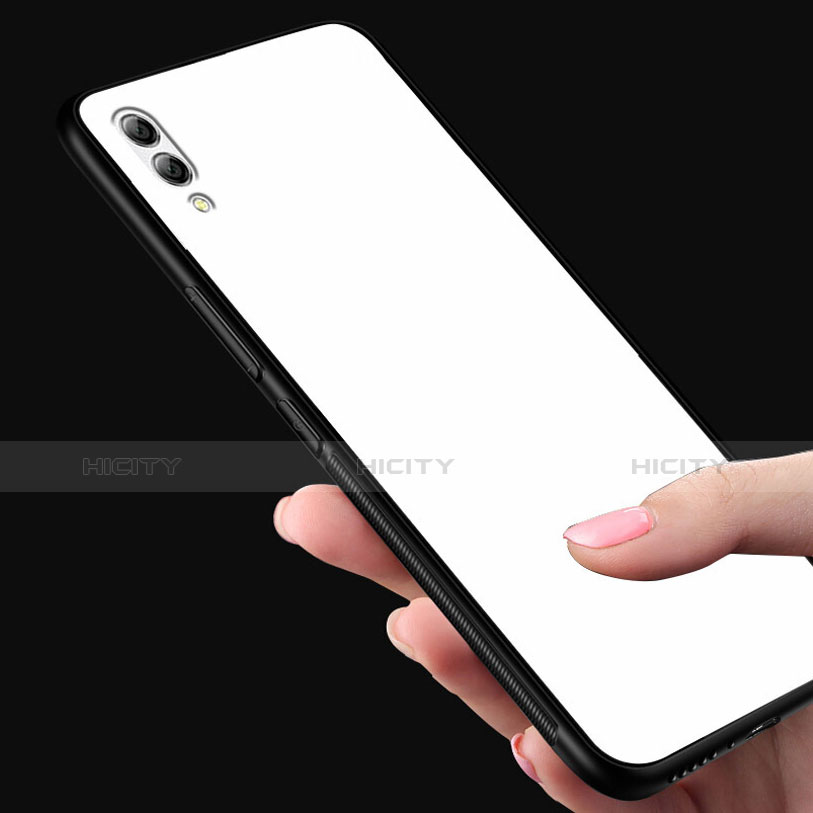 Custodia Silicone Specchio Laterale Cover per Huawei Enjoy 9