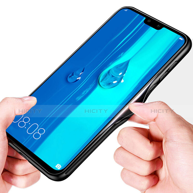 Custodia Silicone Specchio Laterale Cover per Huawei Enjoy 9