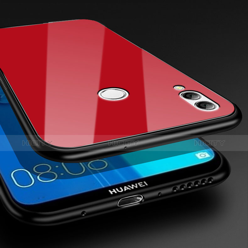 Custodia Silicone Specchio Laterale Cover per Huawei Enjoy Max