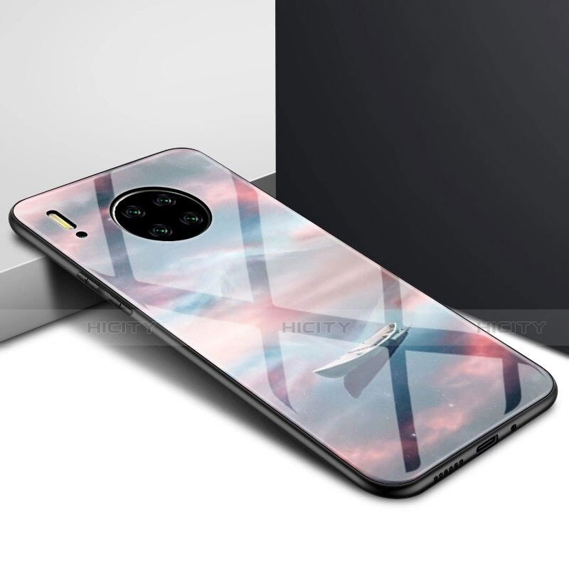 Custodia Silicone Specchio Laterale Cover per Huawei Mate 30 Pro 5G Multicolore