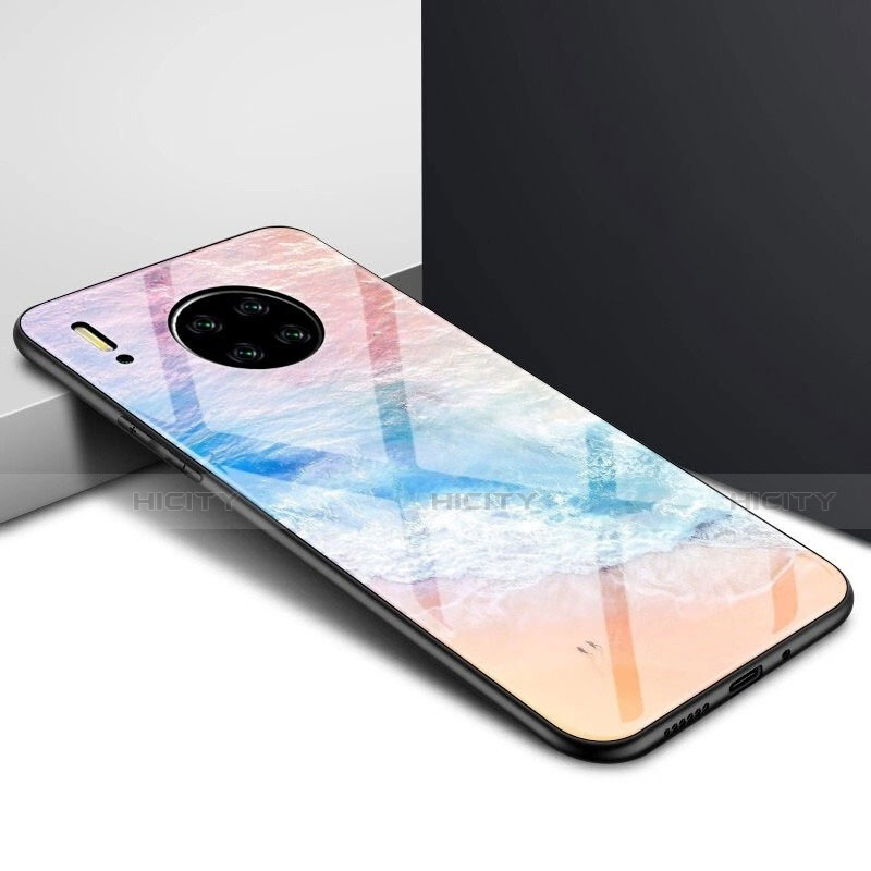 Custodia Silicone Specchio Laterale Cover per Huawei Mate 30 Pro