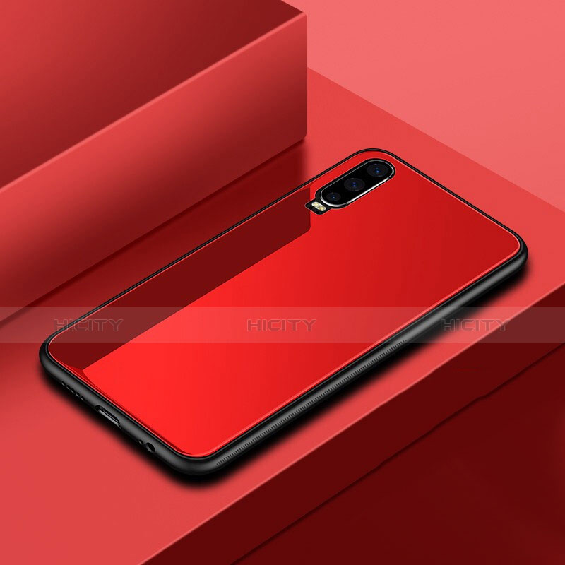 Custodia Silicone Specchio Laterale Cover per Huawei P30