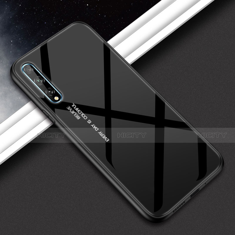Custodia Silicone Specchio Laterale Cover per Huawei Y8p