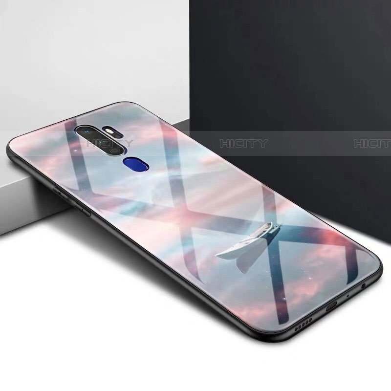 Custodia Silicone Specchio Laterale Cover per Oppo A9 (2020)