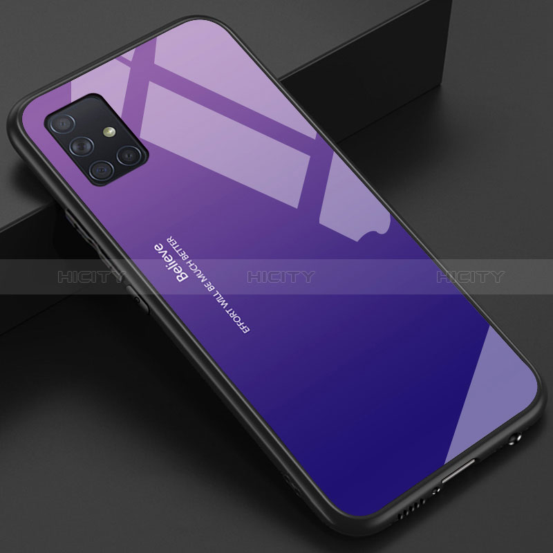 Custodia Silicone Specchio Laterale Cover per Samsung Galaxy M40S