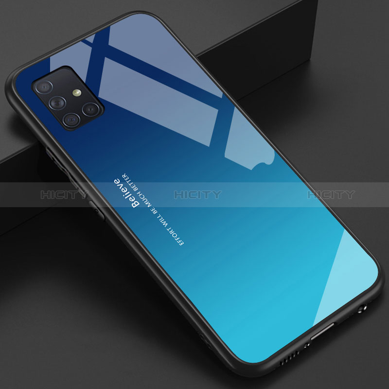 Custodia Silicone Specchio Laterale Cover per Samsung Galaxy M40S