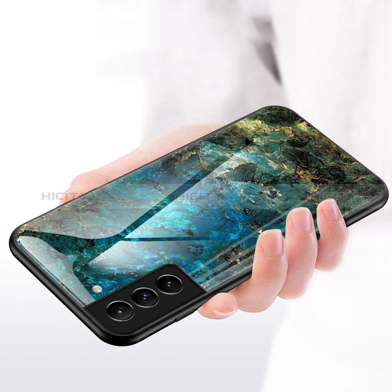 Custodia Silicone Specchio Laterale Cover per Samsung Galaxy S24 Plus 5G