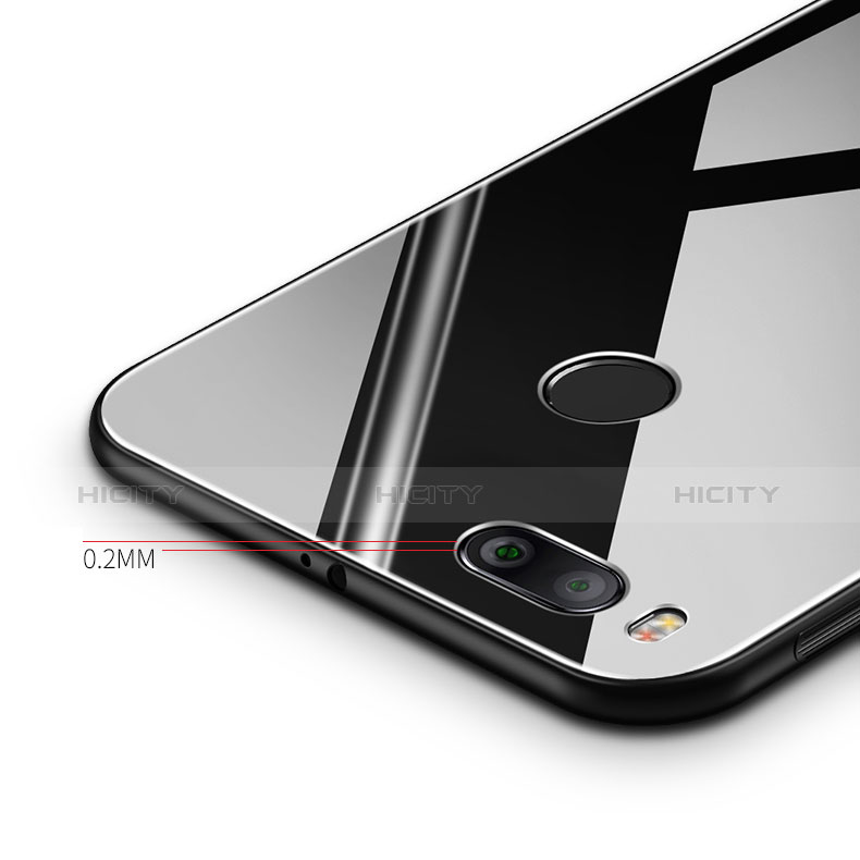 Custodia Silicone Specchio Laterale Cover per Xiaomi Mi 5X