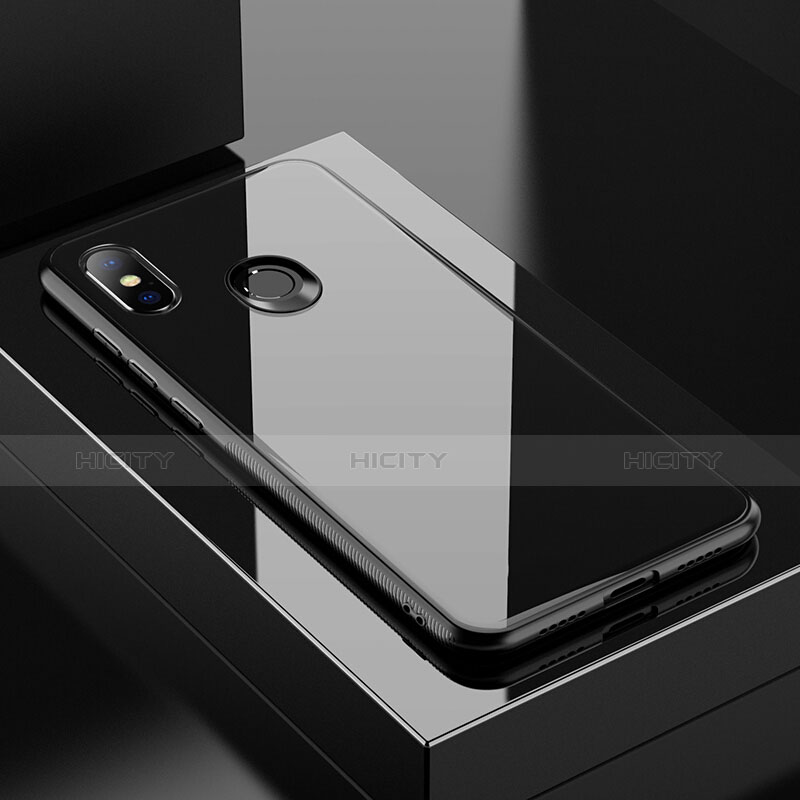 Custodia Silicone Specchio Laterale Cover per Xiaomi Mi 8