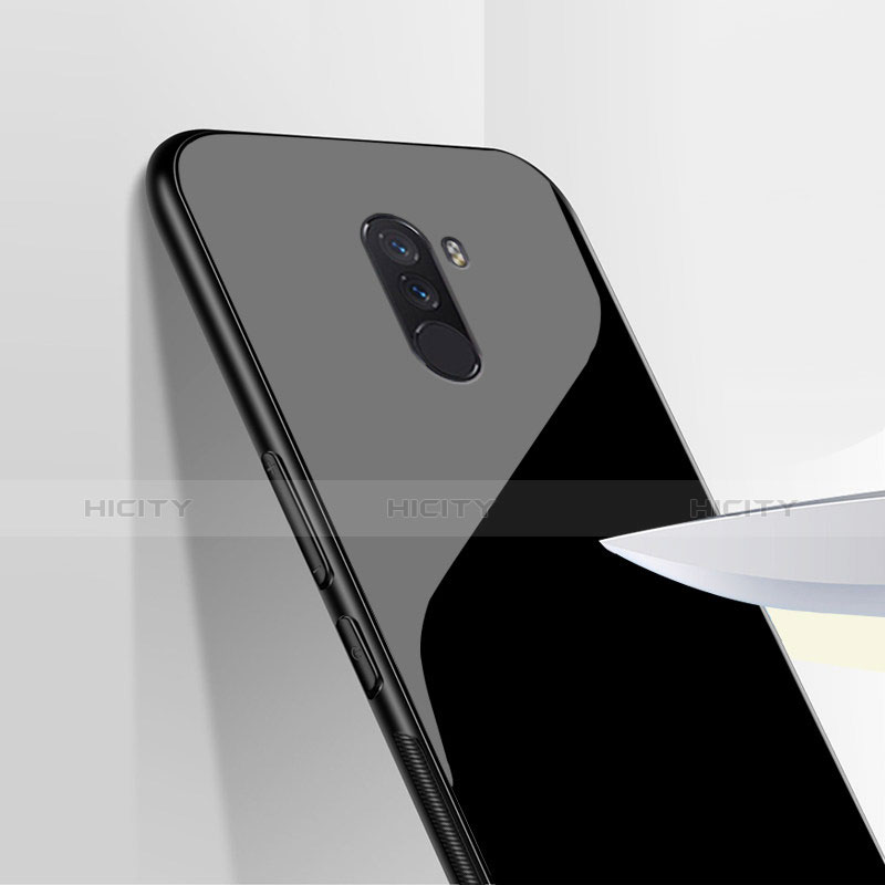 Custodia Silicone Specchio Laterale Cover per Xiaomi Pocophone F1