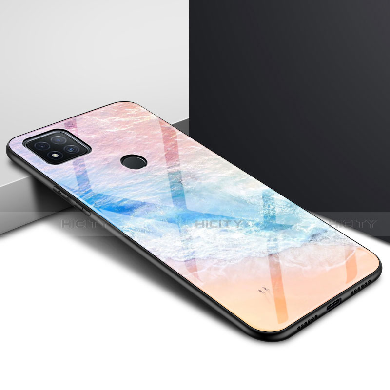 Custodia Silicone Specchio Laterale Cover per Xiaomi Redmi 9C NFC Colorato