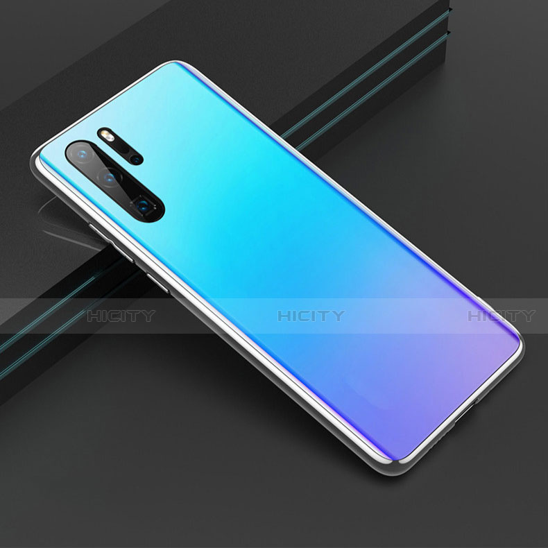 Custodia Silicone Specchio Laterale Cover T01 per Huawei P30 Pro New Edition