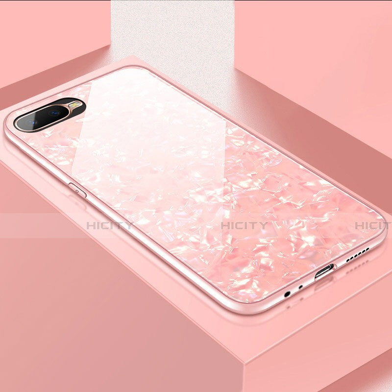 Custodia Silicone Specchio Laterale Cover T01 per Oppo K1