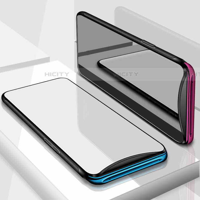 Custodia Silicone Specchio Laterale Cover T02 per Oppo Find X Super Flash Edition