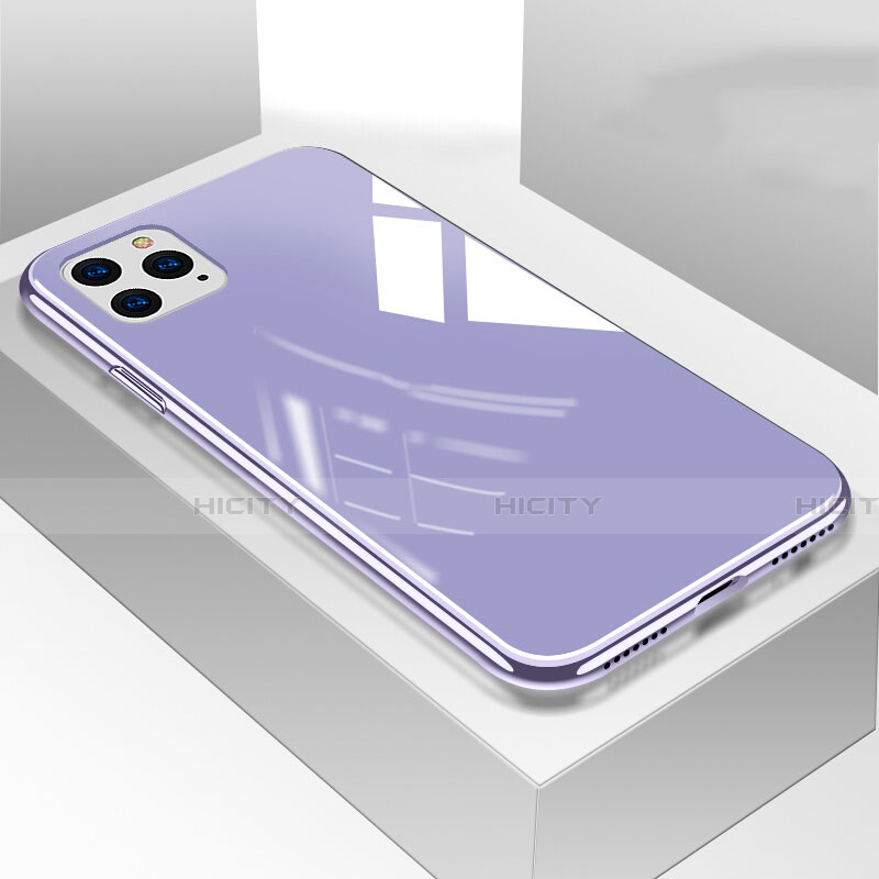 Custodia Silicone Specchio Laterale Cover T05 per Apple iPhone 11 Pro Viola