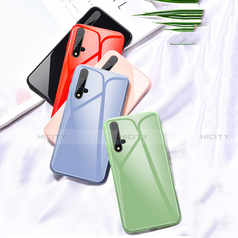 Custodia Silicone Specchio Laterale Cover T05 per Huawei Honor 20