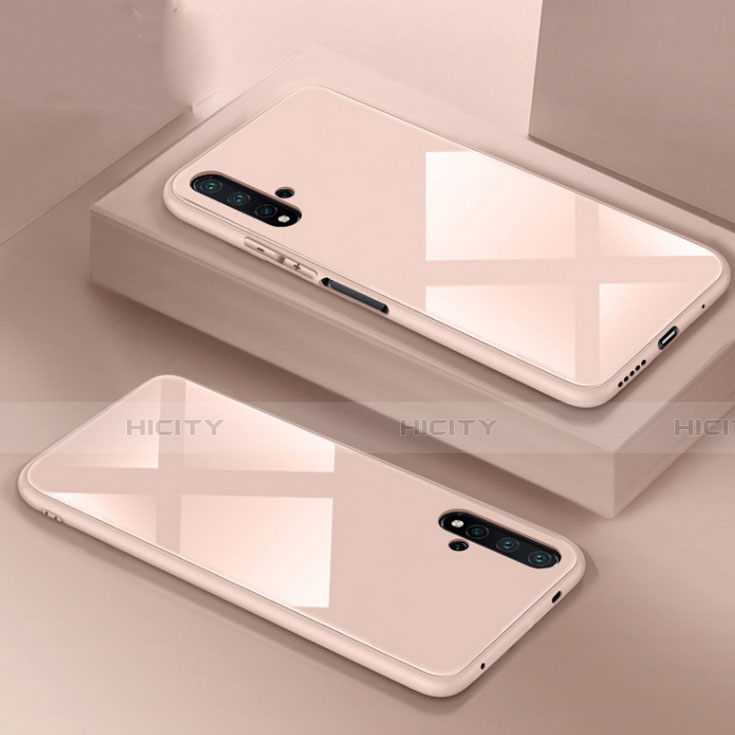 Custodia Silicone Specchio Laterale Cover T05 per Huawei Honor 20